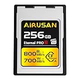 256 GB CFExpress Typ A Karte, bis zu 800 MB/s Lesegeschwindigkeit und 700 MB/s...