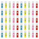 Volumoon 50 Stück Nähklammern, Stoffklammern zum Nähen, Multifunktionale...