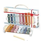 Speedy Monkey Xylophon 26,9x11,3x2,5cm bunt, Holz Spielzeug für Kinder,...