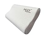 Orthopädisches Nackenstützkissen von Mlily Kissen aus viscoelastischem Gelschaum (Memory...