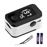 Berrcom Pulsoximeter Blut-Sauerstoff-Sättigung Monitor Finger hohe Genauigkeit...