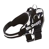 Personalisierbares Geschirr für große, kleine und mittelgroße Hunde – mit 2...