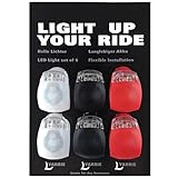 Yarrie LED Licht 6er Set, Helles Licht, Kompakt und Wasserdicht, Langlebiger Akku, LED ist...