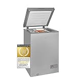 Exquisit Gefriertruhe GT100-330E silber | Standgerät | 96 l Volumen |...