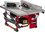 Die Einhell Tischkreissäge TC-TS 200 (800 W, 45 mm Schnitthöhe, Ø 200 mm Sägeblatt,...