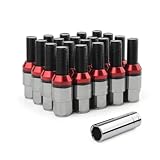 Auto Radbolzen Kompatibel Mit Stahl-Aluminium-Legierung Kegel Radschrauben Radmuttern...