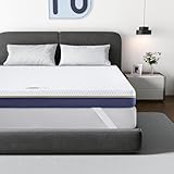 BedStory Topper 180x200cm, 10cm Höhe H3&H4 Gel Memory Foam Topper, Öko-TEX...