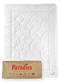 PARADIES Sommerdecke 135x200 cm - Prima Light Bio, Öko-Tex 100 Klasse 1, medizinisch...