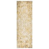 XGWKCNV Furniture Select Outdoor Teppich Flachgewebe 80x250 cm Gelb