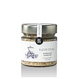 DEDELIGREECE - Fleur de Sel - Knoblauch mit Kräutern | Handgeschöpftes Meersalz aus...