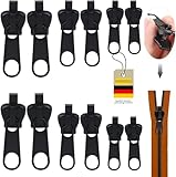 Reisverschluss-reparaturset, WEIMEIH 12 Stück Fix-reißverschluss Zipper,...