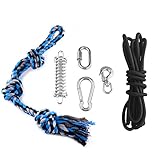 Bagima Seil Outdoor Spring 22 * ​​15 * 12 Spring Pole Hundeseil Spielzeug Hunde...