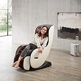 Massagesessel WELCON EASYRELAXX in beige braun mit Automatikprogrammen sowie...