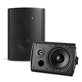 STUDIOFINIX 6,5 Zoll 400 Watt Wasserdicht Außenlautsprecher...