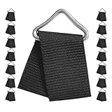 CLISPEED 60 Stück Verzinkte Metall Dreiecksringe Trampolin Reparaturringe für...