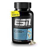 ESN Ashwa +, patentierter Ashwagandha Wurzelextrakt KSM-66®, 120 Kapseln, indische...