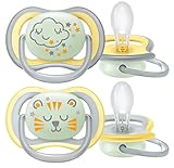 Philips Avent Ultra Air Schnuller für Kinder ab 18 Monaten, mit im Dunkeln...