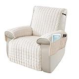 SEMGABO Sesselschoner für Relaxsessel, Fernsehsessel Schutzbezug, Sesselüberwurf mit...
