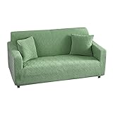 Daesar Copripoltrona 1 Posto, Copridivano Elasticizzato Per Penisola Fantasia Rombi Tinta...