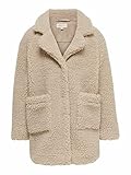 ONLY Mädchen Only Pige frakke Sherpa 140cuban sand Jacke, Cuban Sand, 140 EU