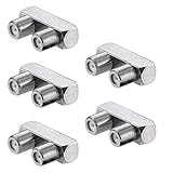 5X SAT F-Verbinder, U-Form, F-Buchse  F-Buchse, Adapter für Koaxialkabel...
