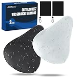 COICER Sattelbezug wasserdicht mit Aufbewahrungstasche -2er Set -Sattelüberzug...
