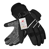 BIKINGMOREOK Winterhandschuhe Wasserdicht -30°F 3M Thinsulate Skihandschuhe Warme...
