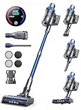Buture Pro Akku Staubsauger, 38000PA/450W Staubsauger kabellos mit intelligentem...