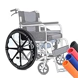 Rollstuhl-Greifrandabdeckungen, 1 Paar Rollstuhlabdeckungen (20-24 Zoll),...