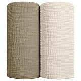 lulumoon Baby Pucktuch Musselin Decke - Baumwolle Dünne Atmungsaktive Babydecke - Baby...