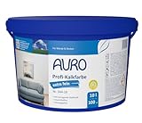 AURO Profi-Kalkfarbe extra fein -weiß - Nr. 344-16 - 10 Liter