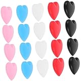 Healvian 15 Paare liebe rutschfeste Ohrhaken nicht Brillenband Greifer Brillengriff Griffe...