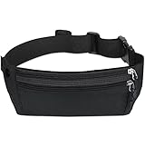 MYCARBON Bauchtasche Gürteltasche Flach Reisen Sport Hüfttasche RFID 100% Diebschutz |...