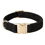 YUDOTE Ultraweiches Hundehalsband natürliche Baumwolle Cord für Kleine Hunde...