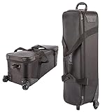 mosegor Trolley für Fotoausrüstung mit Riemen 111x30x38cm Studiotasche Fotostudio...