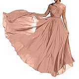 Abendkleid Damen Einfarbiges Hochzeitskleid Halfter Rückenfreies Cocktailkleid...