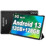 YESTEL 10 Zoll Android 13 Touchscreen-Tablet mit 12 GB RAM, Bluetooth 5.0, 5G+2.4 WiFi 2.0...