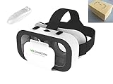 VR Brille mit kabelloser Steuerung - Smartphone-Headset für Gaming &...