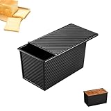 EVDZNA 450G Teig Brotbackform mit Deckel, Toastbrot Backwerkzeuge,...