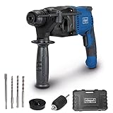 Scheppach Elektro Bohr - und Schlaghammer HD-800P | 4in1 Funktionen: Bohren, Schlagbohren,...