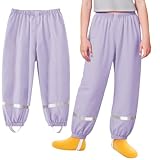 Baogaier Mädchen Matschhose Regenlatzhose Lila Bequem Atmungsaktiv Ungefüttert...