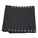 pistro Liegestuhl Sonnenliege Gartenliege Bäderliege mit Kopfkissen und Stoffgewebe...