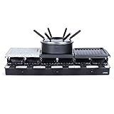 Raclette + Fondue-Set 12 Personen 1650w - doc234 - livoo