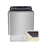 Saunaofen Thermolux 6KW mit Touch-Controller Gunmetal, Finnischer...