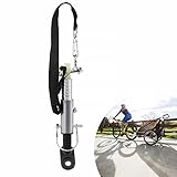 EXLECO Fahrradanhänger Kupplung mit Sicherungsstift Fahrrad Anhängerkupplung...
