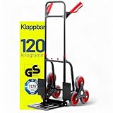 Pallit Sackkarre klappbar & höhenverstellbar [120kg] - ergonomische...