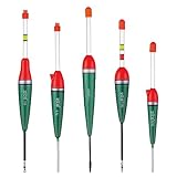Zite Fishing Aalposen Set | 5 Stück Knicklichtposen Sortiment | Verschiedene Gewichte 5g,...