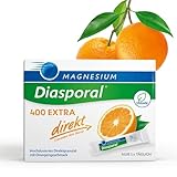Magnesium-Diasporal 400 EXTRA direkt | Magnesium Sticks mit fruchtigem Magnesium Pulver |...