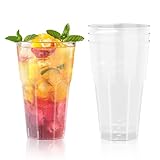 AOLUXLM 100 Stück Becher Set, Wiederverwendbare Partybecher 400ML, Trinkbecher...