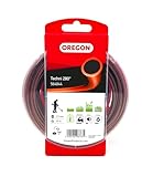 Oregon 545820 Techni 280° Mähfaden mit rundem Querschnitt, 2,7 mm, 70 Meter-Spule